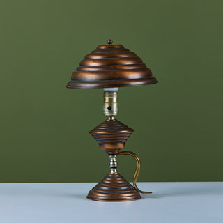 Art Deco Copper Table Lamp