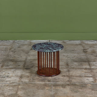 Arthur Umanoff Round Spindle Side Table