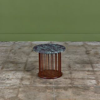 Arthur Umanoff Round Spindle Side Table