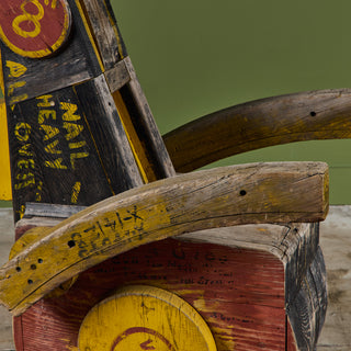 Assemblage Armchair in the Style of Robert Hudson