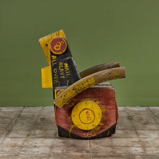 Assemblage Armchair in the Style of Robert Hudson