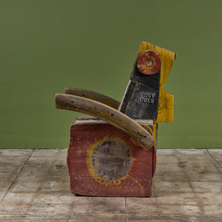 Assemblage Armchair in the Style of Robert Hudson