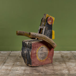 Assemblage Armchair in the Style of Robert Hudson