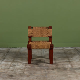 Set of Four Woven Rope Chairs by Mini Boga for Taaru