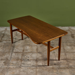 Finn Juhl Drop Leaf Table for Baker