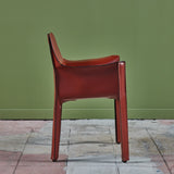 Mario Bellini Cab Arm Chair for Cassina