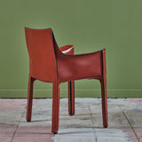 ON HOLD ** Mario Bellini Cab Arm Chair for Cassina