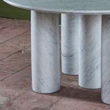 Mario Bellini Carrara Marble Dining Table for Cassina