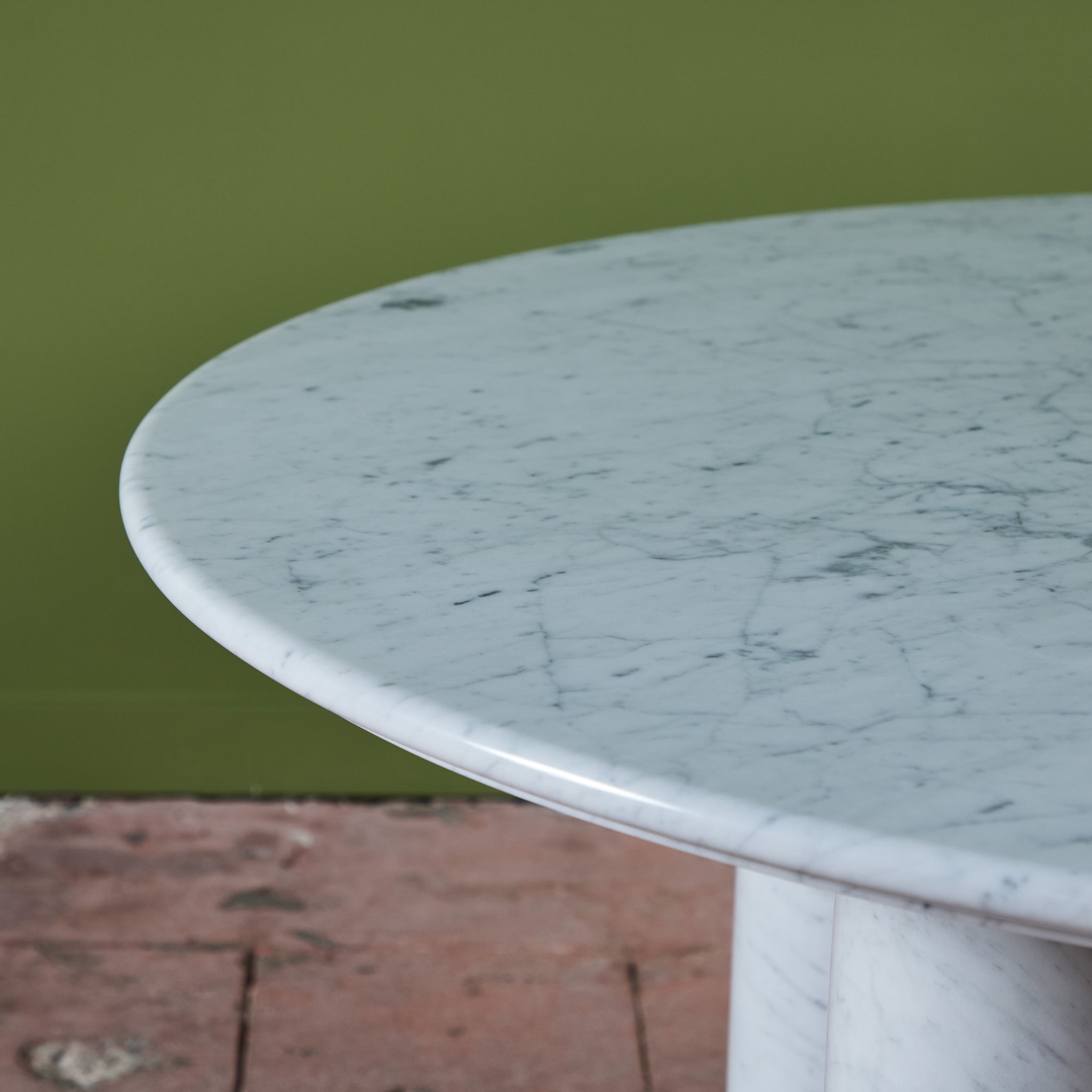 Mario Bellini Carrara Marble Dining Table for Cassina