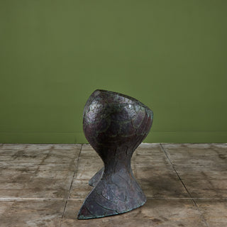 Bill Anson Copper Clad Patchwork Sculptural Chair