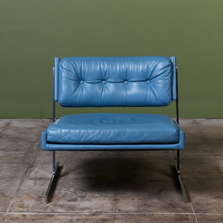 Harvey Probber Leather Lounge Chair