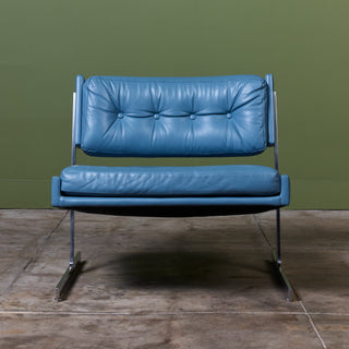 Harvey Probber Leather Lounge Chair