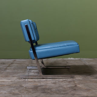 Harvey Probber Leather Lounge Chair