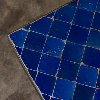 Square Mosaic Tile Side Table