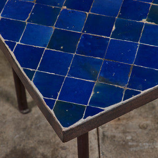 Square Mosaic Tile Side Table
