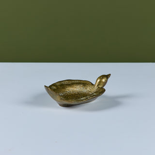 Solid Brass Bird Dish