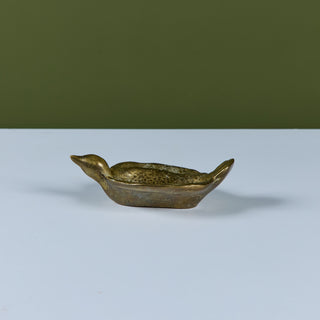 Solid Brass Bird Dish