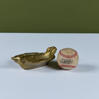 Solid Brass Bird Dish