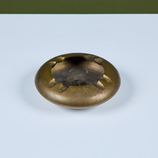 Chinese Brass Ashtray Bowl