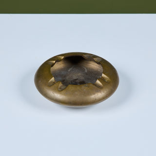 Chinese Brass Ashtray Bowl