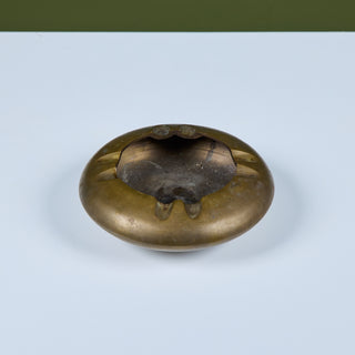 Chinese Brass Ashtray Bowl