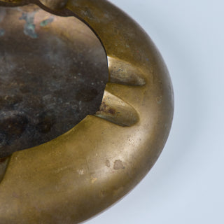 Chinese Brass Ashtray Bowl