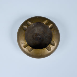 Chinese Brass Ashtray Bowl