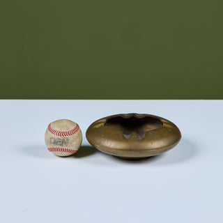 Chinese Brass Ashtray Bowl