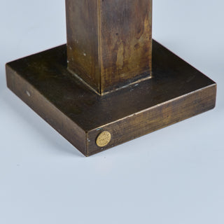 Pair of Petite Brass Candlesticks by Martha Sturdy