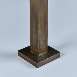 Pair of Tall Brass Candlesticks by Martha Sturdy