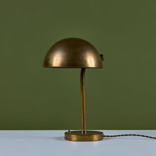 Brass Dome Shade Table Lamp