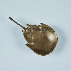 Brass Horseshoe Crab Catchall