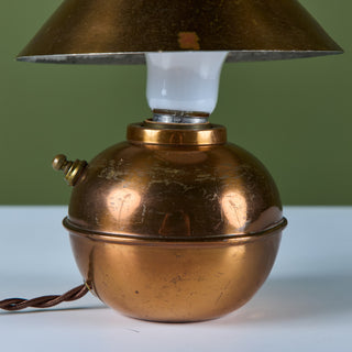 Copper Glow Lamp by Ruth Gerth for Chase