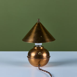 Copper Glow Lamp by Ruth Gerth for Chase