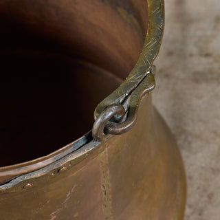 Copper Fireside Log Bucket