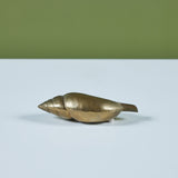 Brass Seashell Ashtray