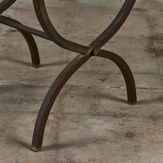 Brass Side Table in the Style of Maison Jansen