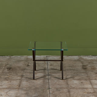 Brass Side Table in the Style of Maison Jansen