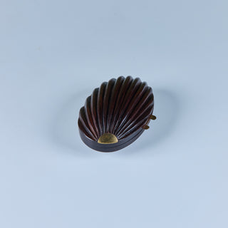 Wood Hinged Shell Box