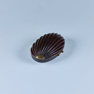 Wood Hinged Shell Box