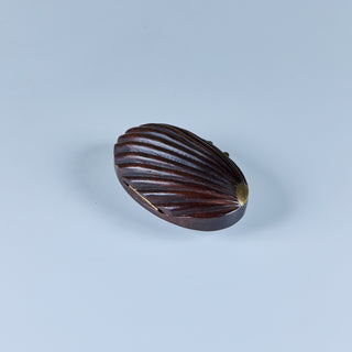 Wood Hinged Shell Box