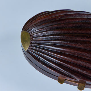 Wood Hinged Shell Box