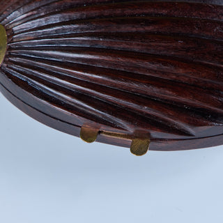 Wood Hinged Shell Box