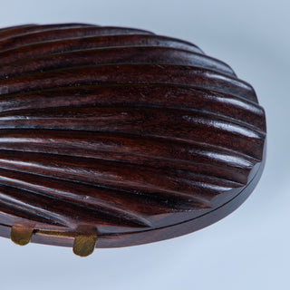 Wood Hinged Shell Box