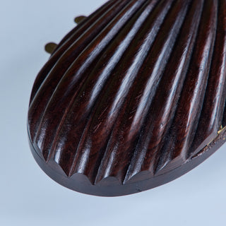 Wood Hinged Shell Box