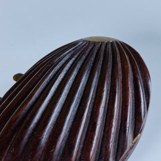 Wood Hinged Shell Box