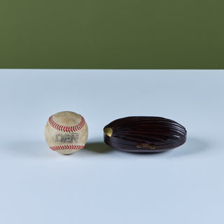 Wood Hinged Shell Box
