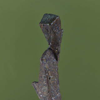 Abstract Bronze Mounted Sculpture