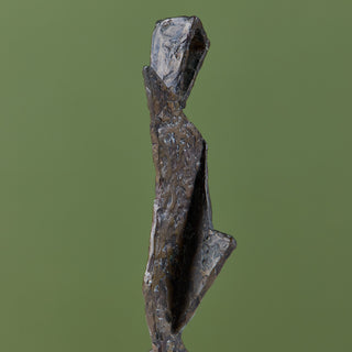 Abstract Bronze Mounted Sculpture