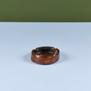 Cast Bronze Figure Ashtray